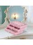 3 Çekmeceli Pembe Takı Kutusu Organizeri, 13X23X11 Cm, Modern ve Şık Tasarım 2
