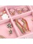 3 Çekmeceli Pembe Takı Kutusu Organizeri, 13X23X11 Cm, Modern ve Şık Tasarım 6