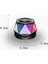 G300 Manyetik Taşınabilir Bluetooth Hoparlör Mini Ses Kutusu Çok Işlevli Rgb Stereo Ses Bluetooth 5.3 Hoparlör (Yurt Dışından) 2