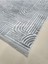 Elit Osso Gri Beyaz Saçaklı Kabartmalı Kaymaz Taban Yıkanabilir Kesme Yolluk Halı 6