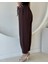 Kahverengi Ham Keten Pantolon 5