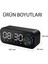 Yeşil Dijital Saat, LED Ekran, Bluetooth, Mp3, Fm Radyo, Alarm, Masa Saati 7