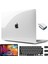 MacBook Air 13.6 Inç Kılıf Şeffaf M2 Çip 2022 2023 Sürümü, Şeffaf Sert Kılıf Koruyucu Kapak, A2681 Klavye Kapağı Için MacBook Air A2681 13.6" Touch Id'li - M2 Şeffaf (Yurt Dışından) 1