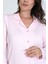Bambu Uzun Kol Boydan Düğmeli Hamile Lohusa Pijama Takımı 30206-30207 5