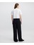 Saten Mix Wide Leg Fit Pantolon IW6250003108001 3