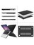 MacBook Pro 16 Inç Kılıf ile Uyumlu 2023 2022 2021 Sürüm M2 A2780 A2485 M1 Pro/max Chip Touch Id, Plastik Sert Kabuk&klavye Kapağı&ekran Koruyucu&c Tipi Adaptör 2'li Paket (Yurt Dışından) 5