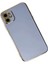 iPhone 12 Kılıf Volet Silikon - Mavi 3