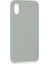 iPhone Xs Kılıf Lansman Legant Silikon - Açık Gri 3