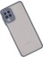 Samsung Galaxy A22 Kılıf Montreal Silikon Kapak - Gri 3