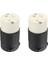 2'li Paket Nema 5-15R Kablo Fişi Kablo Çıkışı 15 Amper 125 Volt 2 Kutuplu 3 Kablo (Yurt Dışından) 3