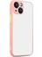 iPhone 13 Kılıf Montreal Silikon Kapak - Pembe 1