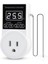 Reptile Us Plug Için Sensör Probu ile Dijital Termostat Fiş Soketi (Yurt Dışından) 1