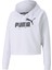 ESS Cropped Logo Hoodie T Beyaz Kadın Sweatshirt 1