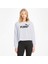 ESS Cropped Logo Hoodie T Beyaz Kadın Sweatshirt 3