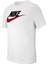 M Nsw Tee Icon Futura Erkek Beyaz T-shirt - AR5004-100 1