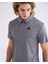 Kombat Poly Polo Erkek Antra Gri Regular Fit Polo Yaka Tişört 3