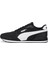 St Runner V3 Mesh 384640 01 Erkek Siyah-Beyaz Günlük Spor Ay 3