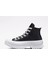 Platform Chuck Taylor All Star Lugged 2.0 Leather High Top Günlük Ayakkabı Siyah A03704C 2