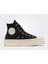 Chuck Taylor All Star Modern Lift Platform Canvas Kadın Günlük Ayakkabı A06141C Siyah 1