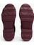 Kadın Warm Lined Chelsea Yağmur Botu - Bordo 6