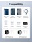 5 In 1 65W Şarj Standı iPhone + Airpods + Apple Watch + Type-C + Usb-A Magsafe Halolock - Beyaz 3