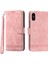 IPhone x Için Flip Case/xs Premium Kart Yuvaları Manyetik Kapatma Nakit Cep (Yurt Dışından) 5