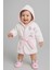 4 Parça %100 Pamuk Bebek Bornoz Takımı 2