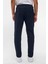 Lacivert Slim Düz Jogger Pantolon 5