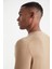 Slim Fit Bisiklet Yaka Camel Merino Yün Triko 3