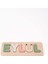 Eğitici Oyuncak Ahşap İsimlik 3-4-5 Harf Soft Çocuk için Montessori Oyuncak Kişiselleştirilmiş Ürün 3