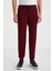 Bordo Merino Yün Activewear Triko Pantolon 4