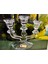 Alman Tritschler Kristal Şamdan 18,5 cm Boyunda 19,5 cm Elinde 6