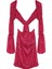 Cut Out Detaylı Payetli Mini Elbise 4