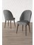 Calvin Meşe Desen 80X132 Açılabilir Mdf Masa Yemek Odası Takımı, Mutfak Takımı 4 Adet Sandalye 4