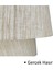 Mira Grande Rattan Hasır Avize Modern Tasarım Bej Renk 35 cm 2