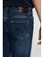 Lacivert Taşlanmış Denim Çocuk Pantolon 4