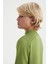 Fermuarlı Merino Yün Yeşil Activewear Çocuk Triko 3