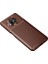 Xiaomi Mi 10T Lite Kılıf Auto Focus Karbon Kapak - Kahverengi 2