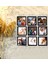 Kişiye Özel 9 Adet 8,5x8.5 Sök Tak Fotoğraflı Siyah Çerçeve 1