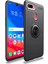 Oppo A12 Kılıf Range Yüzüklü Silikon - Siyah 1