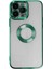 iPhone 14 Pro Max Kılıf Slot Silikon - Köknar Yeşili 1