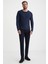 Kaşmir Karışım Lacivert Uzun Kollu T-Shirt 2