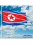 Kuzey Kore Bayrağı Raşel Kumaş 100 x 150 cm 1