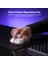 SC580X Lightweight PAW3311 Sensör 10000 DPI 1000Hz Kablolu ve Kablosuz Gaming Oyuncu Mouse Siyah 6