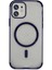 iPhone 11 Hilton Magsafe Kapak - Lacivert 1