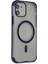 iPhone 11 Hilton Magsafe Kapak - Lacivert 2