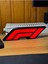 F1 Logo LED Masaüstü Aydınlatma, 5V Usb, Çalıştır, Siyah, 18 cm 3
