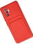 Xiaomi Redmi Note 10 Pro Kılıf Kelvin Kartvizitli Silikon - Kırmızı 3