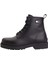 Erkek Kauçuk Kaplamalı Bağcıklı ve Fermuarlı Bot - Siyah 2