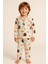 Önden Düğmeli %95 Bambu Pijama Takımı (2-6 Yaş) 1